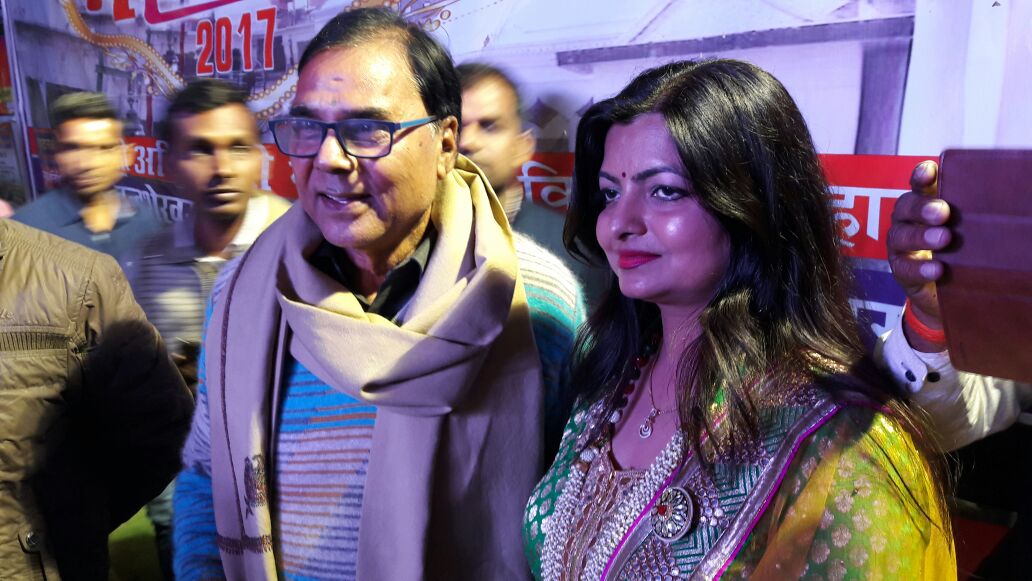 Dr.Madhepuri with Singer celebrity Tripti Shakya  .