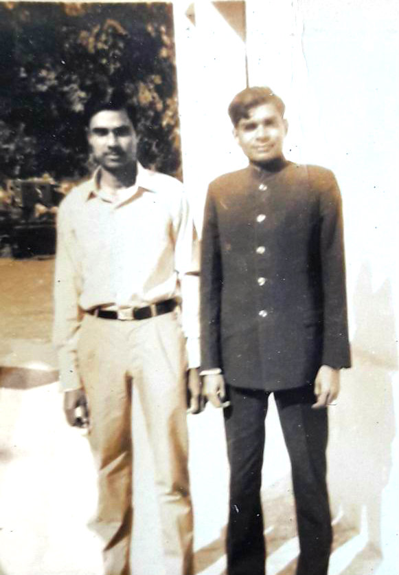 Dr.Madhepuri with Great Socialist Leader & Thinker Shri Kishen Pattnaik at Delhi during 1970s  .